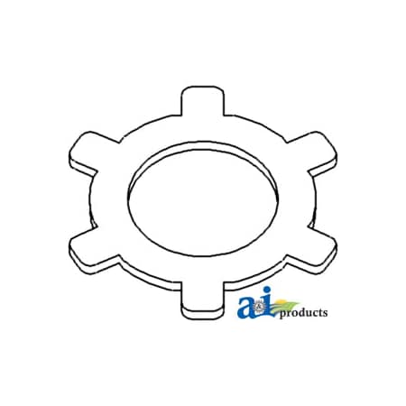 A & I Products Plate, Return, Shift Clutch Piston 8" x8" x0.2" A-120696C1